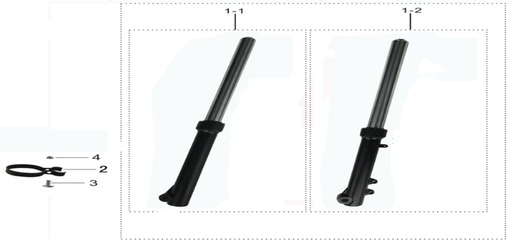 [5010000114-B2/D12] Suspension para Kayo TS 90
