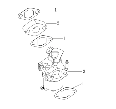 [1010440031-B1/1.7] Carburador para Kayo S70
