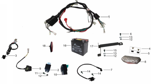 [3080020004-B2/D22] Stop para Kayo A150