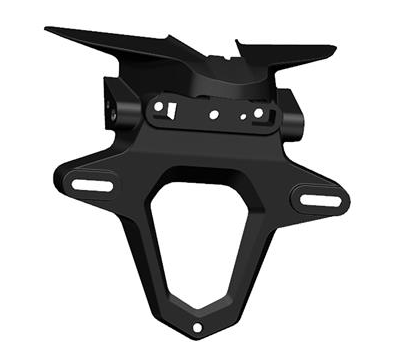 [1226800112000-Z/C5.3] Porta Placa para Zontes ZT703-RR