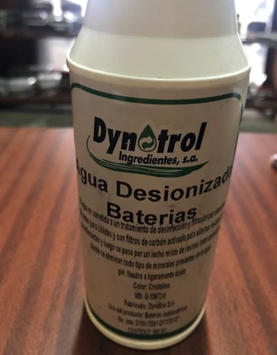 [DC00864-OF/MA] Agua Desoinzada para Bateria