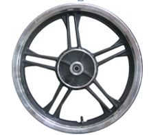 [CM01710-B2-LX150] Aro 18 Trasero para motocicleta Sport (Color Negro)