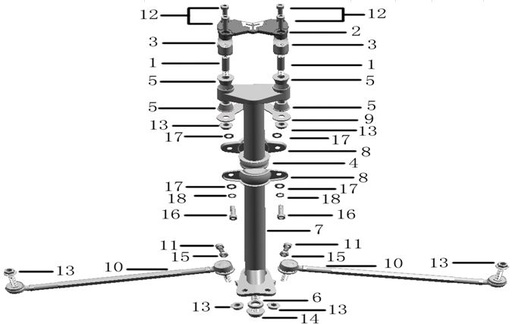 [DC00802-B1/51] Barra Direccion Pitsterpro FXR