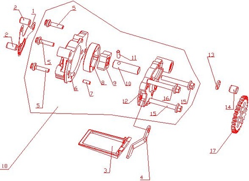 [XY00838-B2/F10-400] Bomba Aceite Completa Pitsterpro LXTR 400 / Formula XY 400