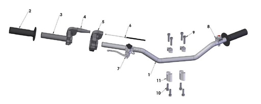 [CXM0066-B1/K7] Cuarto de Gas para Cobra CX 65