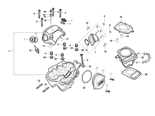 [DC0001-B1/D1] Empaque Motor Set Pitsterpro XTR250 LC 2009-11, ver opciones por Menú y precios