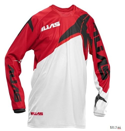 [DC01750-OF-G] Uniforme Alias MX Rojo-Blanco Ni√±o/Joven
