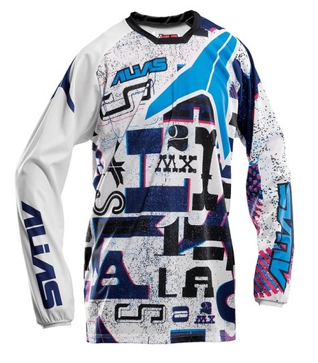 [DC20026-OF-G] Uniforme Alias MX Written Azul