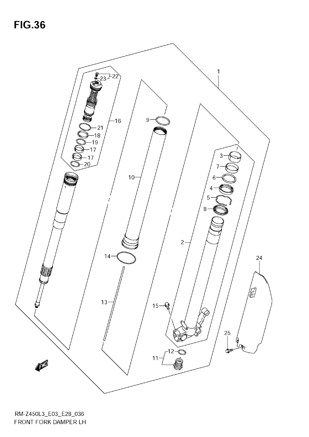 [RETENEDOR ACEITE] Retenedor de Suspension (Kit Aceite y Guardapolvo) para Suzuki 250F / 450 Kawasaki 250F Motocross