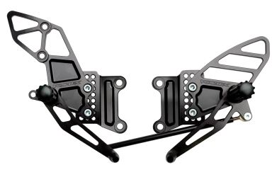 [BBZX10R-OF/MA] Descansapies Ajustables Kawasaki ZX10R Vortex