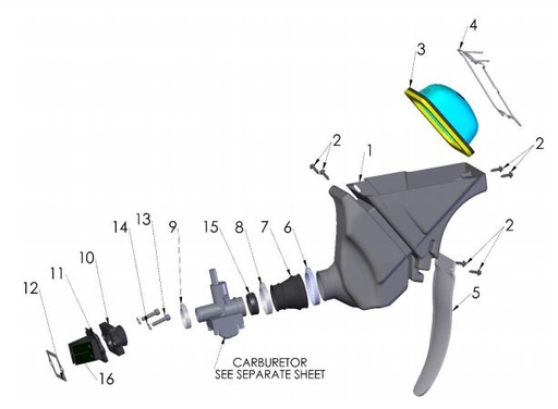 [CXM01989-B1/J7] Empaque de Torque Ve-Force para Cobra CX 50
