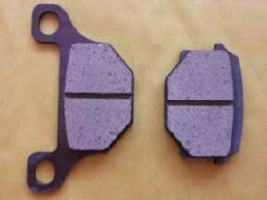 [59300-OF/Y6-GN125H/F] Fibras de Freno Delantero para Suzuki GN 125, 250 Original