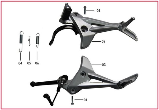 [ST01893-B2/E1-STR] Patilla Freno Pitsterpro STR