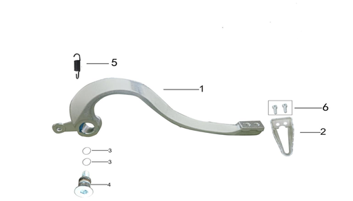 [BB02072-B2/C9] Punta Patilla Freno Kayo T2 / T4
