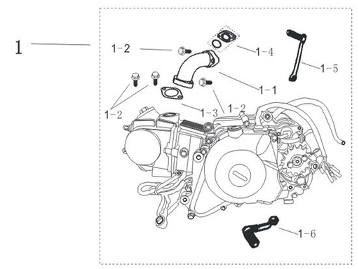 [1010190679-B1/57] Patilla Cambios Pitsterpro Original Corriente Pit Bike Mini ATV