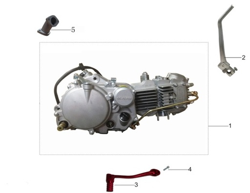 [PB01021-B1/57] Patilla Cambios Pitsterpro LXR 155cc