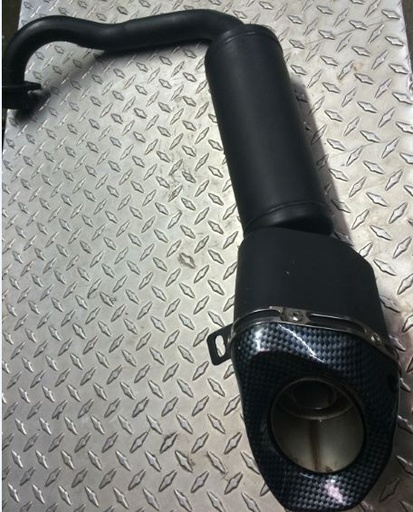 [CM01703-B1-CR300] Mufla para Pitsterpro CR 300 /  Formula Scorpius