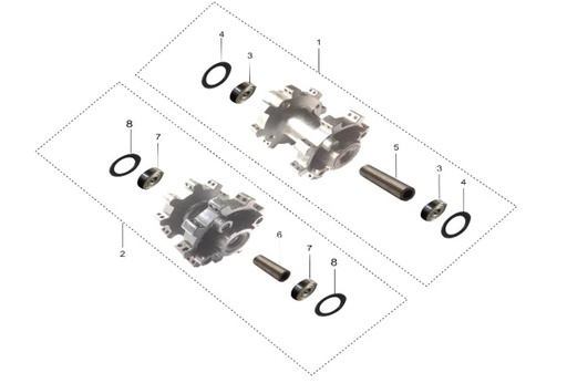 [BB00015-BM-T2] Bocina Delantera para Kayo T2 / K2
