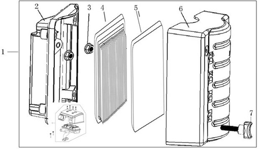 [S704950-B1/B13] Filtro Aire Kit Kayo S70
