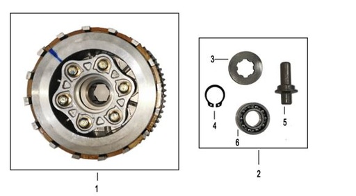 [K200487-OF/X6] Rol Empuje Kit Pitsterpro XTR / Kayo K2