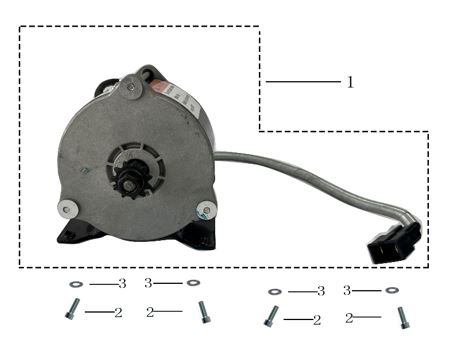 [eA500022-BM] Motor Kayo eA50