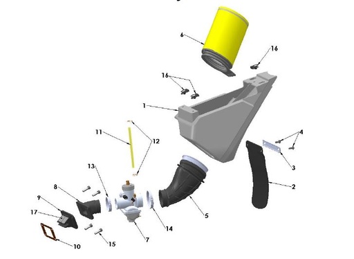 [CXM60029-B1/K7] Filtro Aire Cobra CX 65 2022 - Actual
