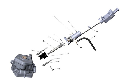 [CXM650233-B1/L9] Resorte de Valvula de Poder para Cobra Cx 65 (Kit)