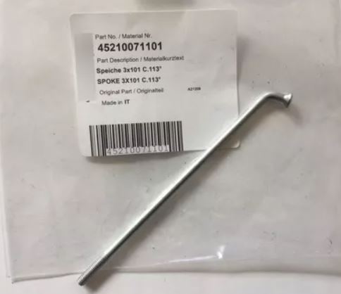 [PE71101-OF/MV] Radio de Aro Trasero para KTM (incluye niple)