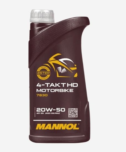 [61783001-OF/MA] Aceite Motor 20W 50 Mannol Litro