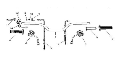 [DC0001-B1/8] Puños de Manivela para Pitsterpro XTR 230 (set)