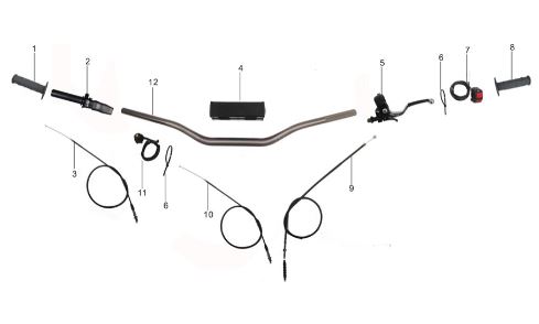 [6020070022-B1/22] Manilla de Clutch para Kayo K2