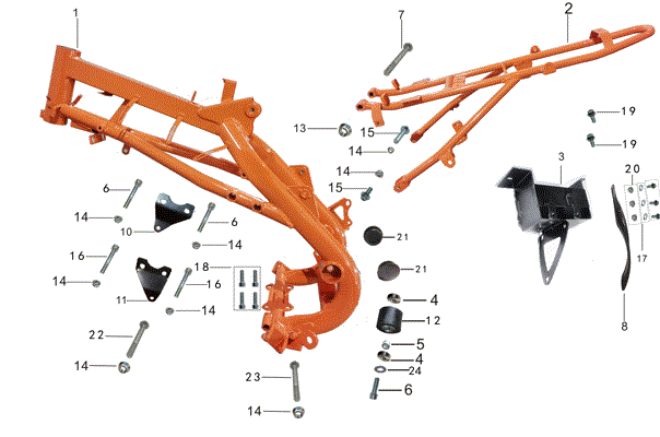 [801004-008-B1/46] Protector de Compensador para Kayo TT