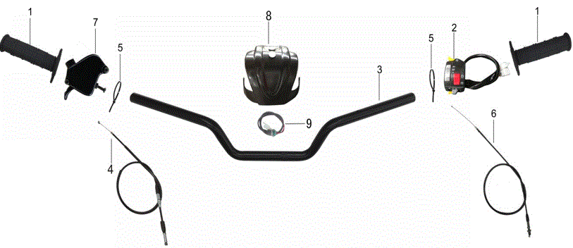 [602014-0037-B1/E2] Cable Gas Kayo A 150