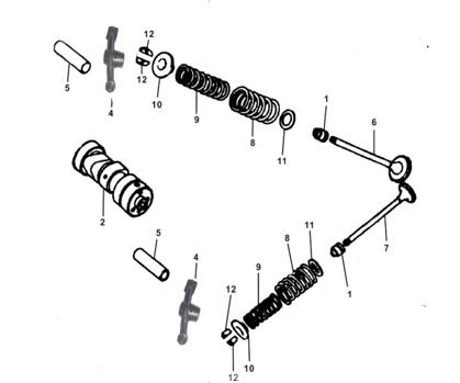 [D01021-0030-B1/] Arbol Levas Kayo TS 70 o Similar